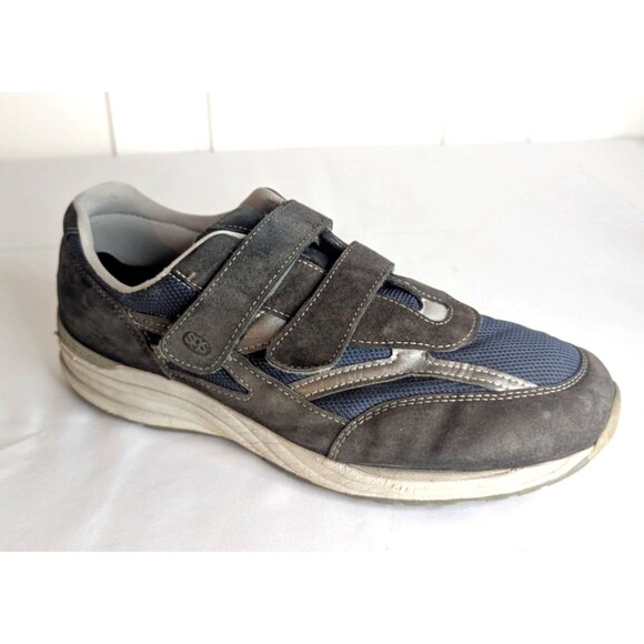 SAS Blue & Gray Men’s Sneakers  Easy Strap - 13.5 N, Pre-Owned main image 5